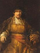 REMBRANDT Harmenszoon van Rijn, Self Portrait,